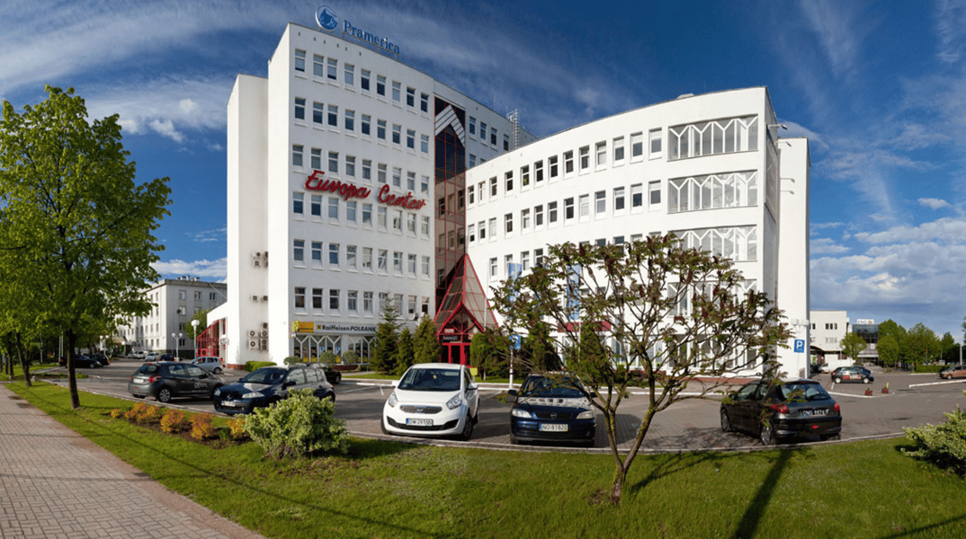 Biura Europa Center, Olsztyn - biura na wynajem