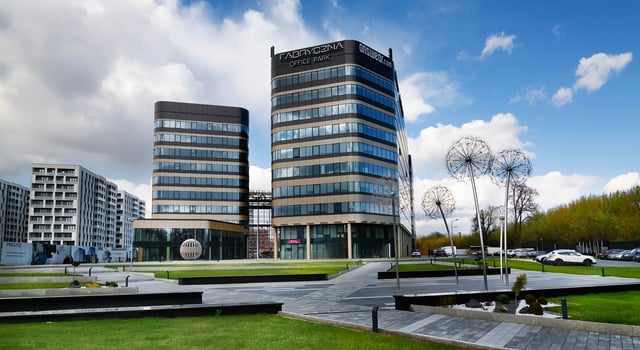 Fabryczna Office Park 2, Aleja Pokoju 18a - biura na wynajem