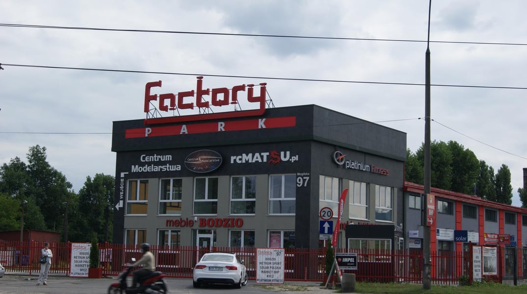 Biura Factory Park Mogilska, Kraków - biura na wynajem