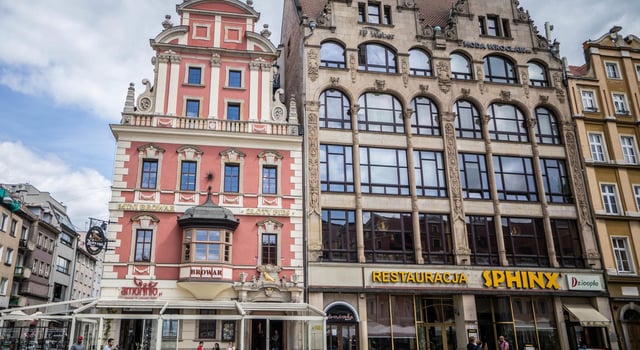 Kamienica pod Złotym Psem, Wrocław - biura na wynajem