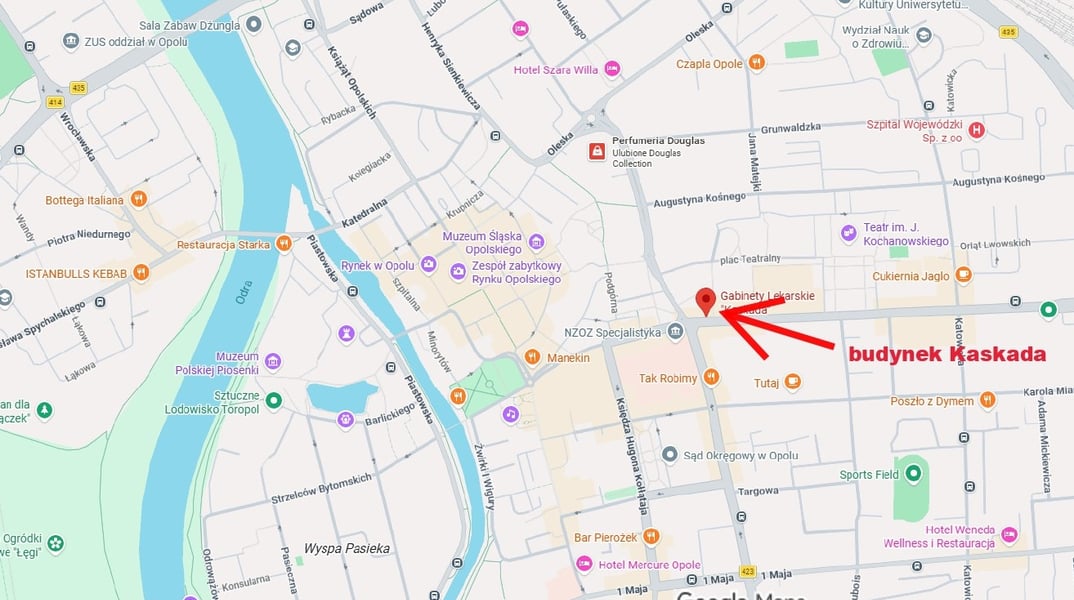 Offices Kaskada Opole, Opole - offices for rent