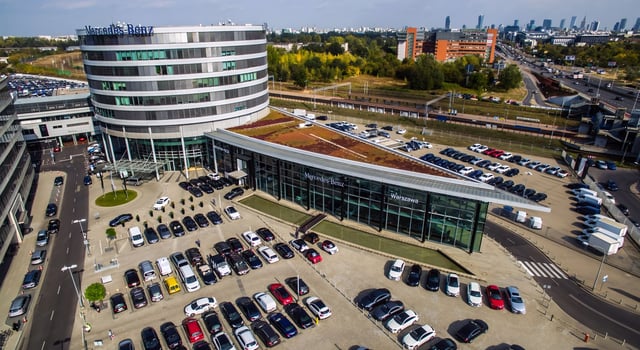 Mercedes-Benz, Warszawa - biura na wynajem