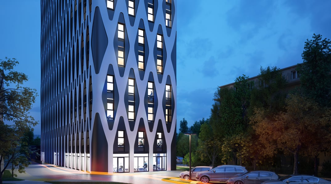 Offices Nobel Tower, Poznań - offices for rent