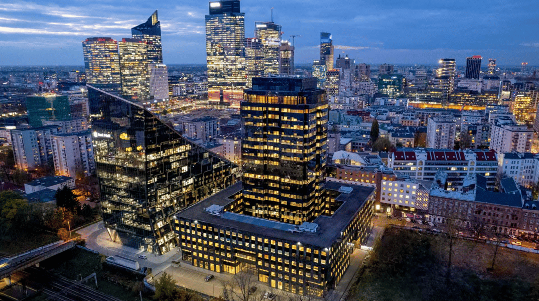 Biura V Tower, Warszawa - biura na wynajem
