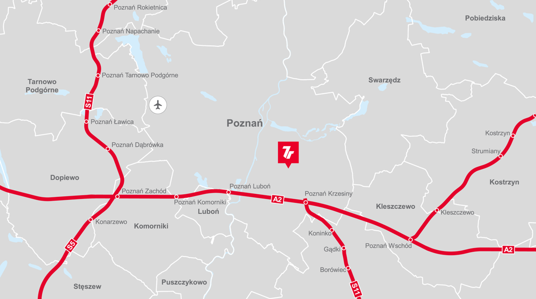 Magazyny 7R City Flex Poznań East I, 61-144 Poznań - magazyny do wynajęcia