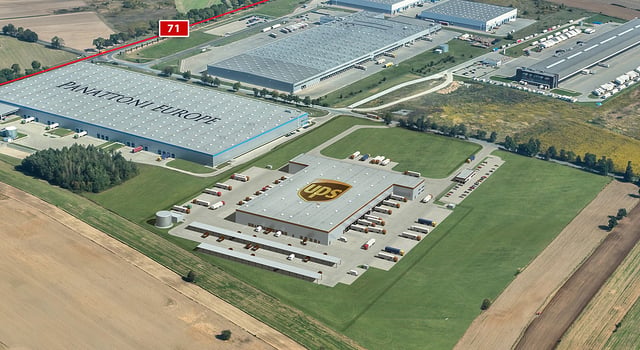 BTO UPS, Dobra - warehouses for rent