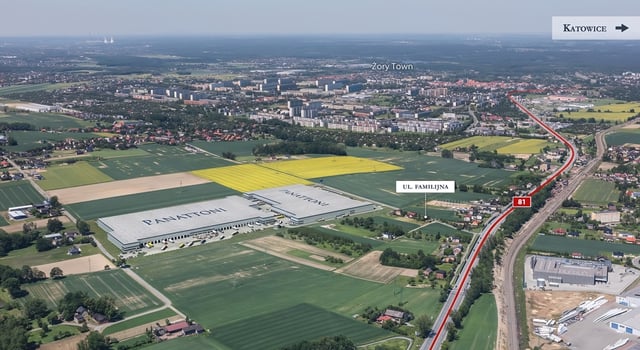EQT Park Żory, Żory - magazyny do wynajęcia