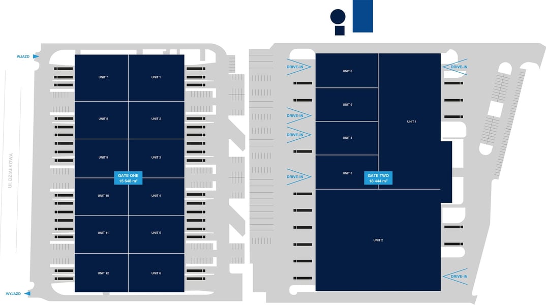 Magazyny Gate One & Two Distribution Park, 02-234 Warszawa - magazyny do wynajęcia