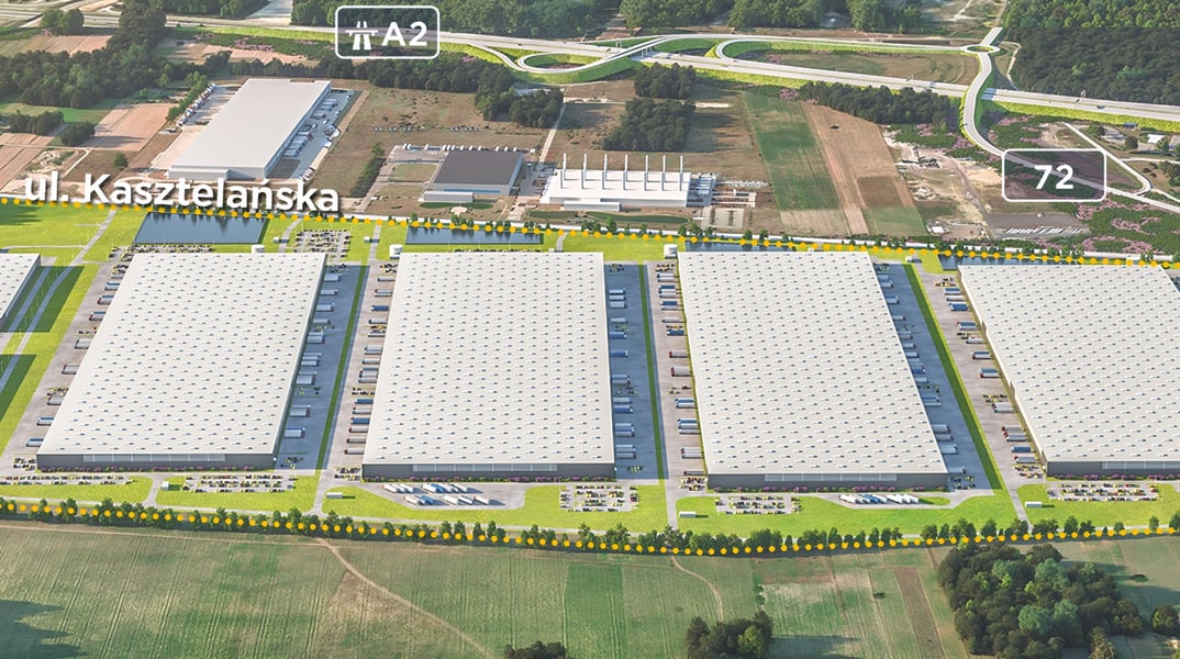 Magazyny Industrial Park Poland - Konin, Poznań - magazyny do wynajęcia