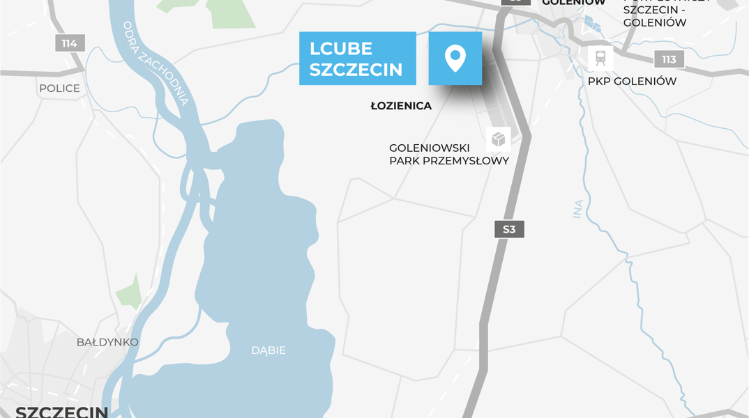 Magazyny LCube Szczecin Goleniów, Szczecin - magazyny do wynajęcia