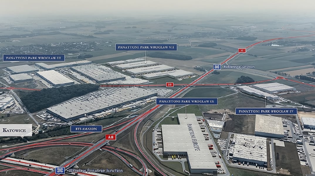 Magazyny Logistic Park Nowa Wieś Wrocławska​, Wrocław - magazyny do wynajęcia
