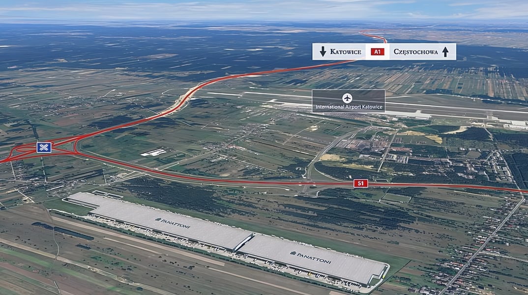 Magazyny Panattoni Park Katowice Airport, Górny Śląsk - magazyny do wynajęcia