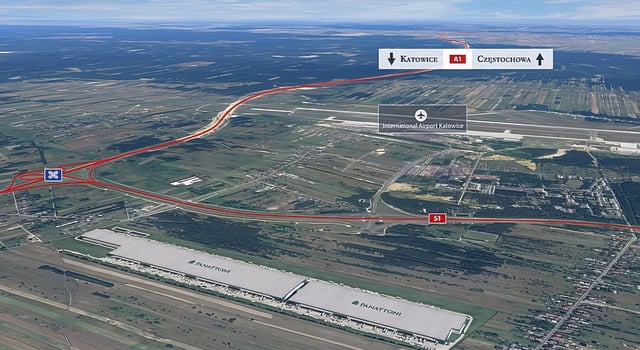 Panattoni Park Katowice Airport, Pyrzowice - magazyny do wynajęcia
