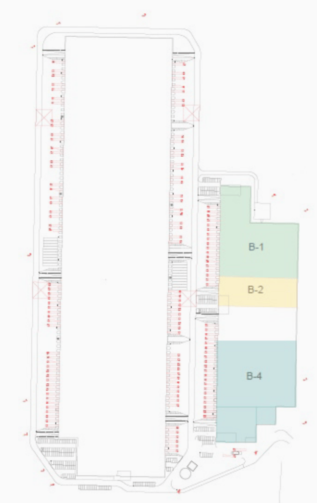 Warehouses Prime Logistics Wrocław, Wrocław - warehouses for rent. Site plan.