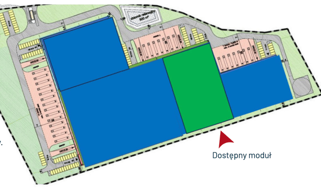 Magazyny BGO Park Warsaw Konotopa I, Warszawa - magazyny do wynajęcia. Plan zagospodarowania.