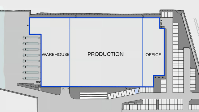 Warehouses BTS Park Świebodzin III, Polska Zachodnia - warehouses for rent. Plan zagospodarowania.