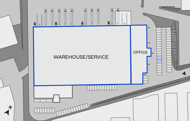 Warehouses BTS Park Świebodzin I, Polska Zachodnia - warehouses for rent. Plan zagospodarowania.