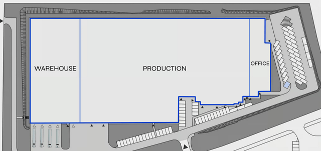 Magazyny BTS Park Świebodzin V, Polska Zachodnia - magazyny do wynajęcia. Plan zagospodarowania.