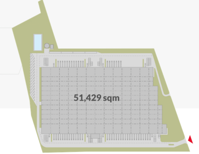 Magazyny Park Mysłowice, Górny Śląsk - magazyny do wynajęcia. Plan zagospodarowania.