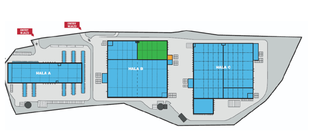 Magazyny Park Gdańsk I Kowale, Trójmiasto - magazyny do wynajęcia. Plan zagospodarowania.