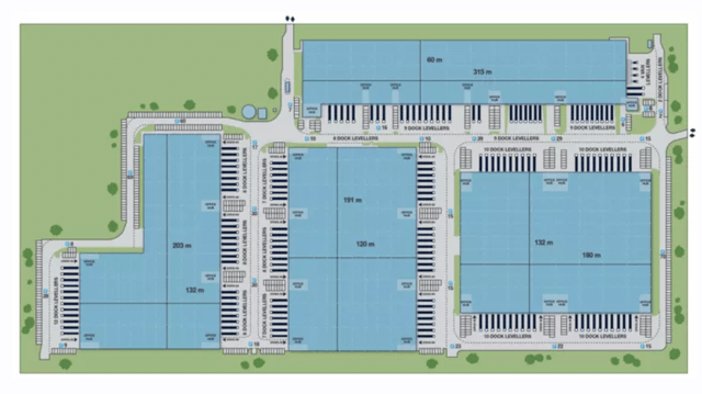 Warehouses Wrocław Airport Logistics, 50-001 Wrocław - warehouses for rent. Site plan.