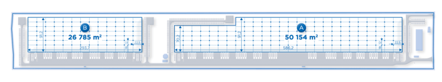 Warehouses Hillwood Zgierz II, Polska Centralna - warehouses for rent. Plan zagospodarowania.