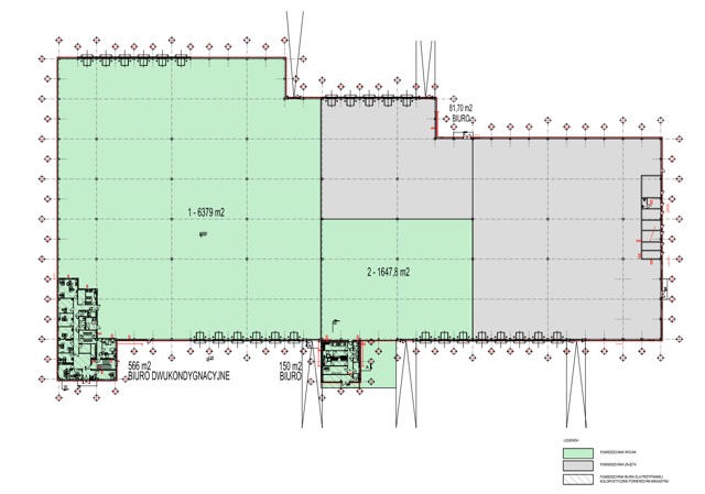 Magazyny Warsaw North II, 03-231 Warszawa - magazyny do wynajęcia. Plan zagospodarowania.