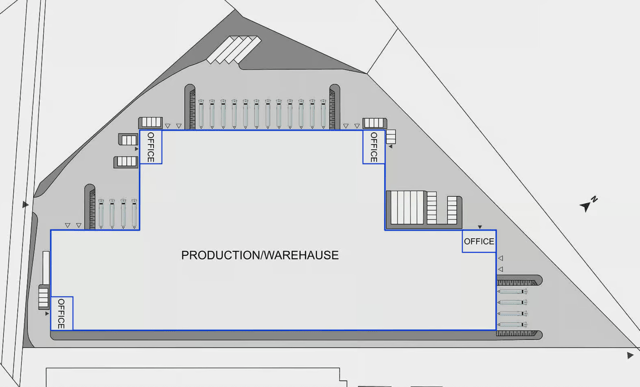 Magazyny BTS Park Gorzów Wielkopolski, Polska Zachodnia - magazyny do wynajęcia. Plan zagospodarowania.