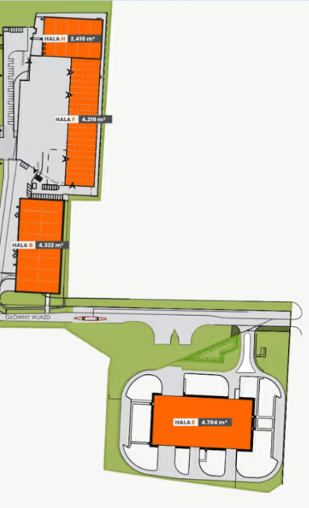 Warehouses EQT Park Szczecin III, 70-846 Szczecin - warehouses for rent. Site plan.