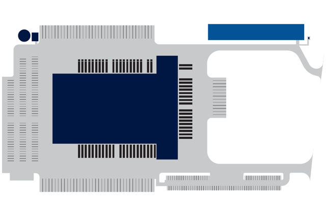 Warehouses BTO UPS, Polska Centralna - warehouses for rent. Site plan.