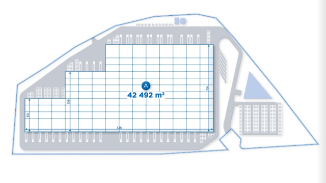 Magazyny Piekary Logistics Centre, Górny Śląsk - magazyny do wynajęcia. Plan zagospodarowania.