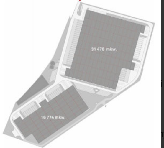 Magazyny 7R Park Poznań East II, 61-144 Poznań - magazyny do wynajęcia. Plan zagospodarowania.
