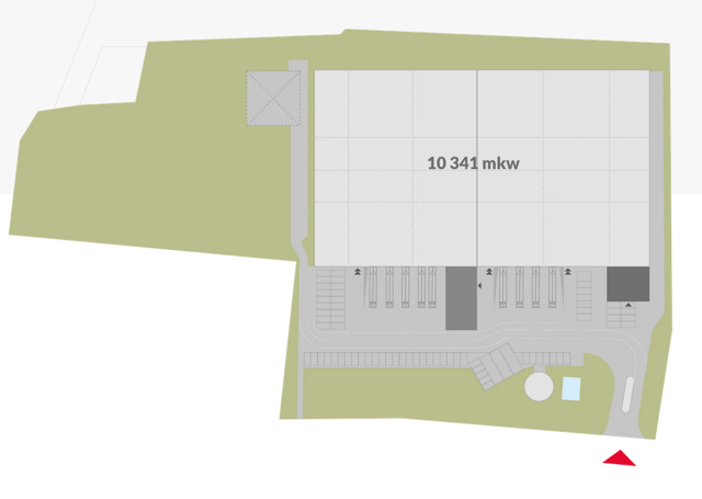 Magazyny 7R City Flex Gdańsk Airport, Trójmiasto - magazyny do wynajęcia. Plan zagospodarowania.