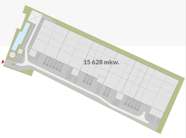 Magazyny City Flex Gdynia, Trójmiasto - magazyny do wynajęcia. Plan zagospodarowania.