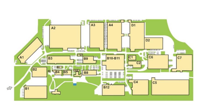 Warehouses MLP Pruszków I, Warszawa - warehouses for rent. Site plan.