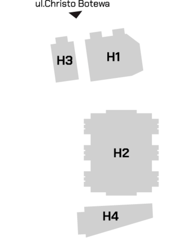 Warehouses Noho Logistic Park Christo Botewa, 30-798 Kraków - warehouses for rent. Site plan.