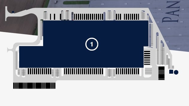 Warehouses Warsaw West Park Radonice, Warszawa - warehouses for rent. Site plan.
