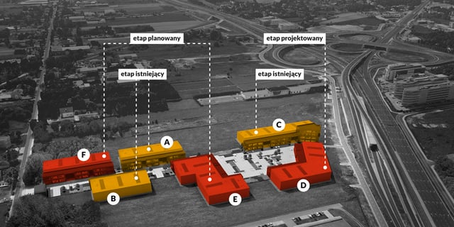 Magazyny Jutrzenka Park, 02-231 Warszawa - magazyny do wynajęcia. Plan zagospodarowania.