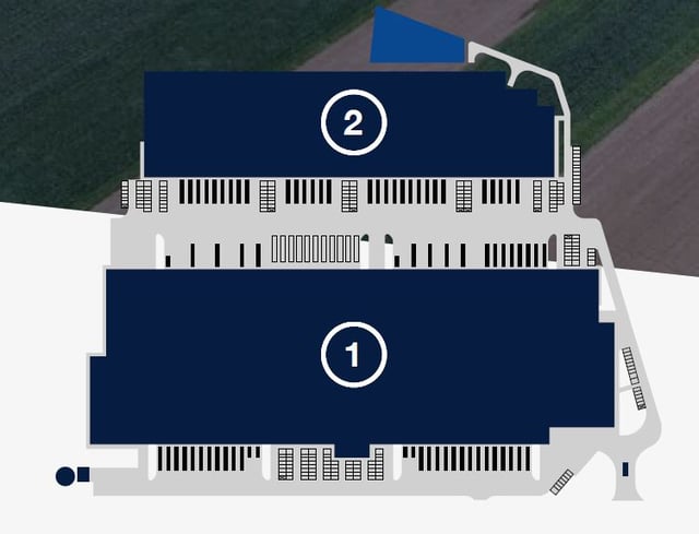 Warehouses S5 Wrocław North Gate, Wrocław - warehouses for rent. Site plan.
