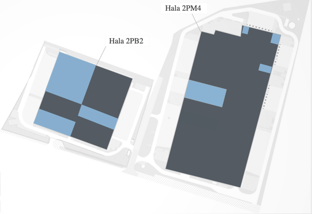 Magazyny Panattoni Park Wrocław II, Wrocław - magazyny do wynajęcia. Plan zagospodarowania.